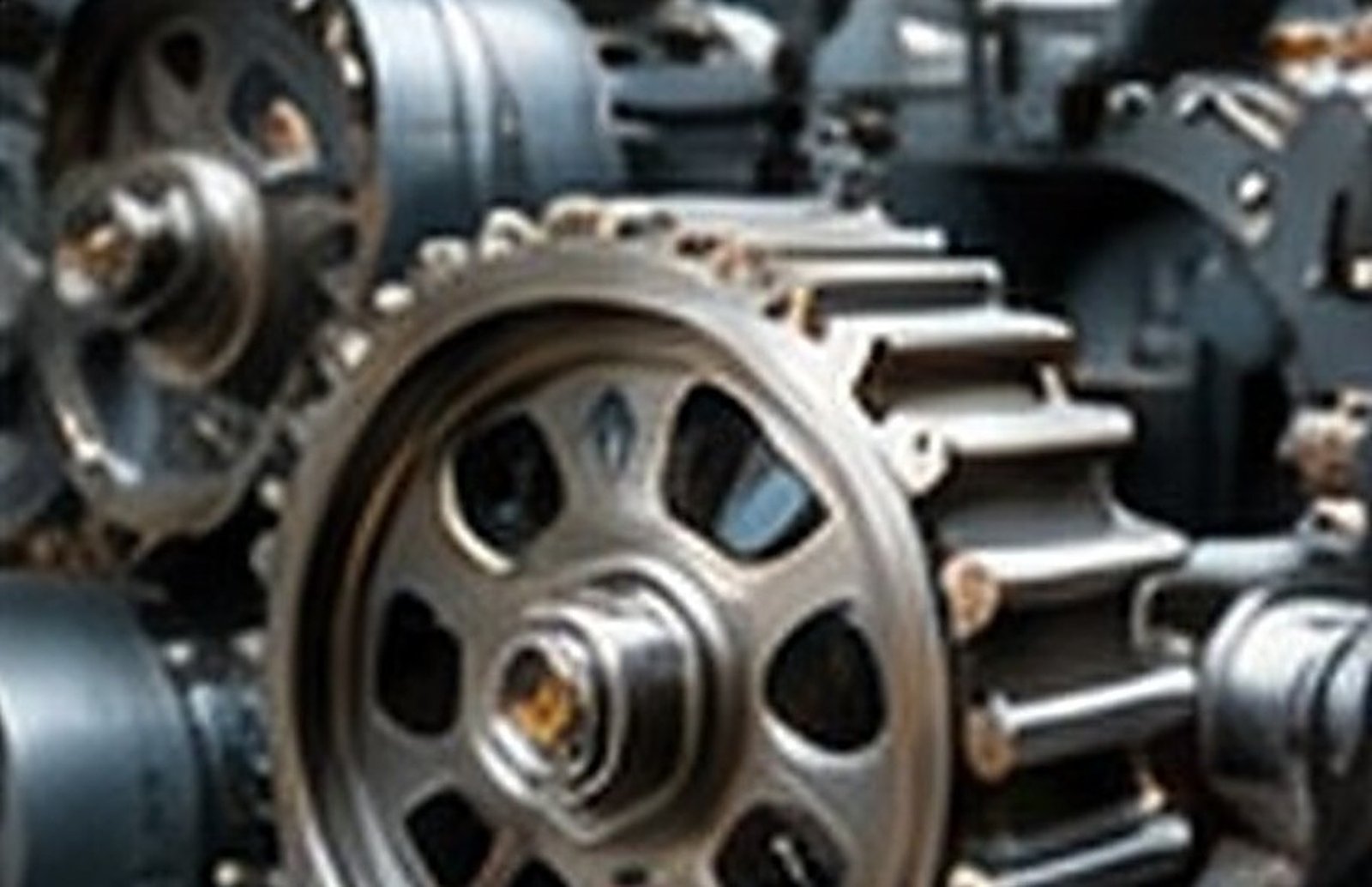 Industrial machinery gears